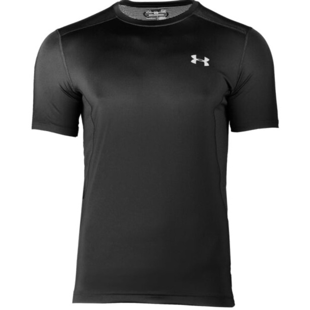 Black Under Armour Loose Fit Short Sleeve Tee